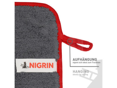NIGRIN Chiffon sec Performance XXL, noir
