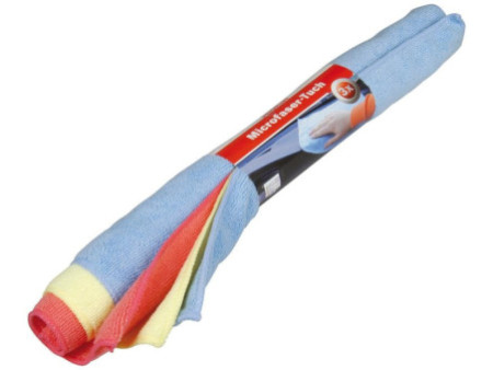 NIGRIN Chiffon en microfibres pour voiture, set de 3 pièces