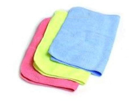 NIGRIN Chiffon en microfibres pour voiture, set de 3 pièces