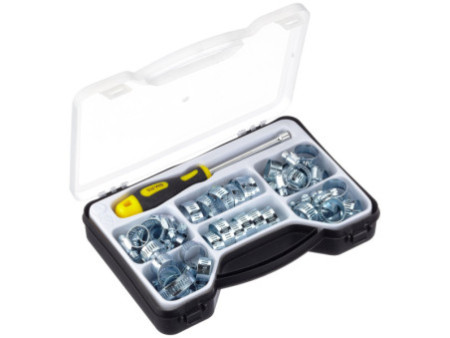 BRÜDER MANNESMANN Kit de colliers de serrage, 50 pièces