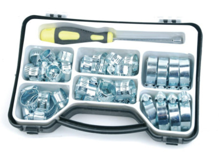 BRÜDER MANNESMANN Kit de colliers de serrage, 50 pièces