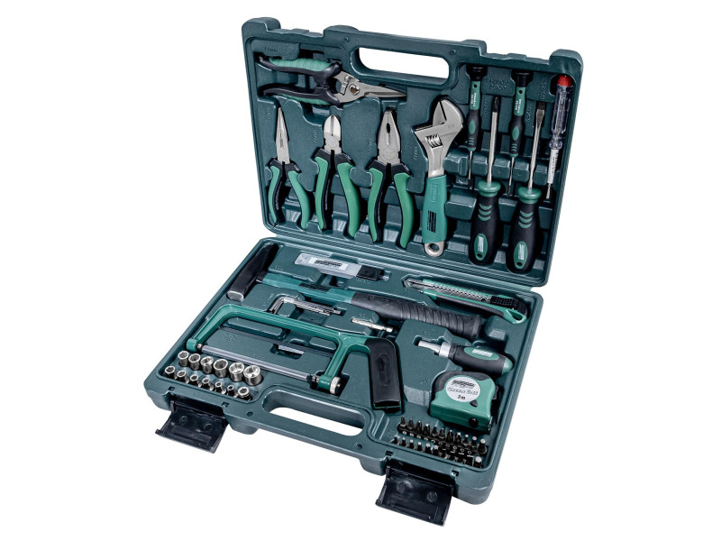 BRÜDER MANNESMANN Jeu d'outils, 74 pièces, dans un coffret