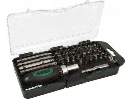 BRÜDER MANNESMANN Jeu d'embouts, 49 pièces, dans un coffret