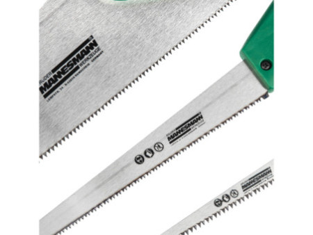 BRÜDER MANNESMANN Kit de scies, 3 pièces