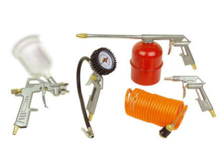 BRÜDER MANNESMANN Kit air comprimé, 5 pièces