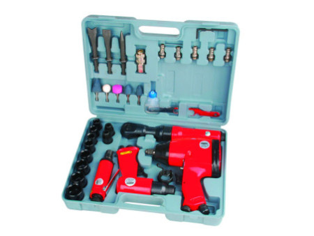 BRÜDER MANNESMANN Kit d'outils pneumatiques, 33 pièces