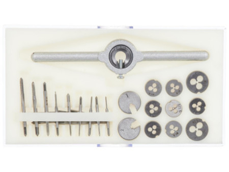 BRÜDER MANNESMANN Kit de tarauds HSS, 31 pièces