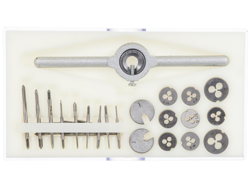 BRÜDER MANNESMANN Kit de tarauds HSS, 31 pièces