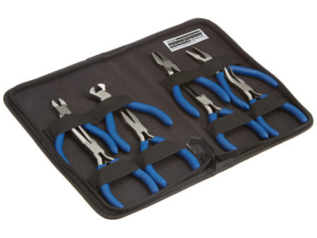 BRÜDER MANNESMANN Kit de pinces pour électronique, 8 pièces