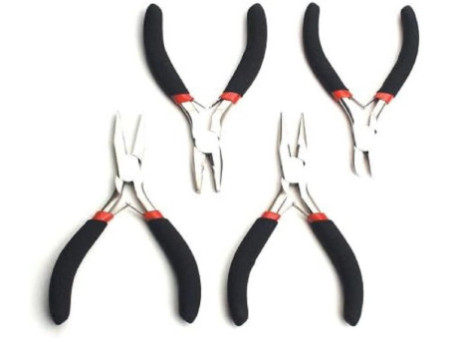 BRÜDER MANNESMANN Kit de pinces pour électronique, 4 pièces