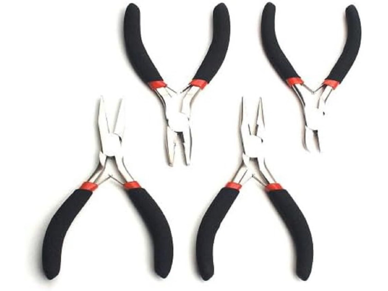 BRÜDER MANNESMANN Kit de pinces pour électronique, 4 pièces