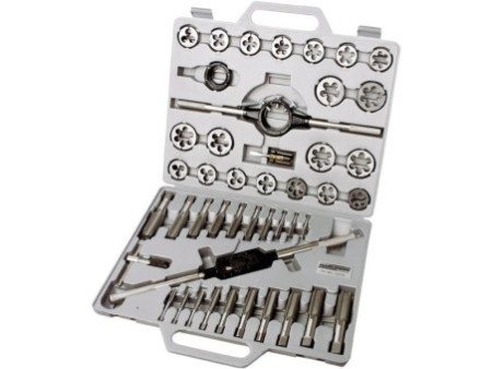 BRÜDER MANNESMANN Kit de tarauds, 45 pièces, malette