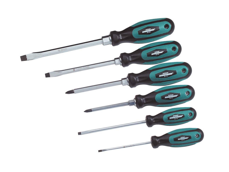 BRÜDER MANNESMANN Kit de tournevis, 6 pièces