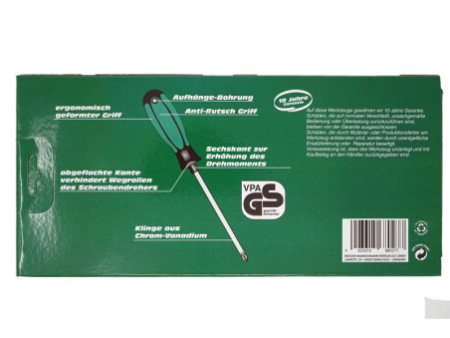 BRÜDER MANNESMANN Kit de tournevis, 6 pièces