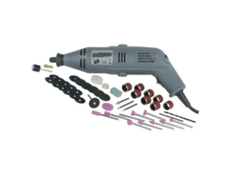 BRÜDER MANNESMANN Kit machine à poncer rapide, 50 pièces