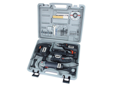 BRÜDER MANNESMANN Kit d'outils électroportatifs, 4 pièces