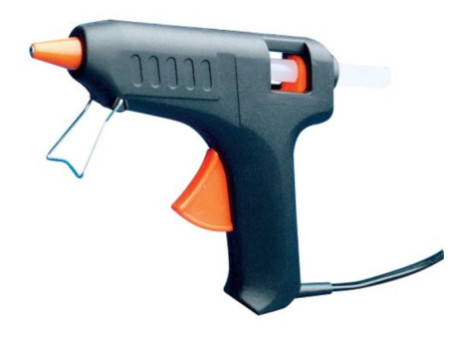 BRÜDER MANNESMANN Pistolet à colle, malette en plastique