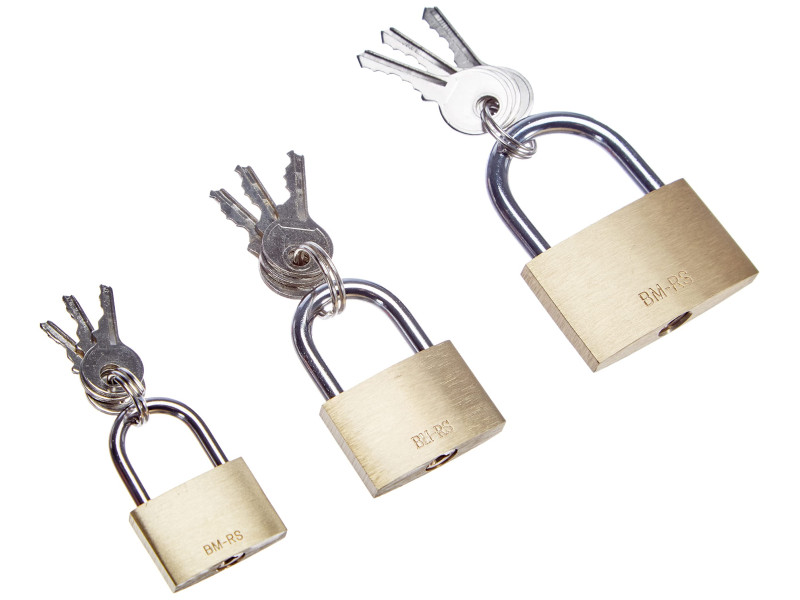 BRÜDER MANNESMANN Jeu de cadenas, 3 pièces, anse courte