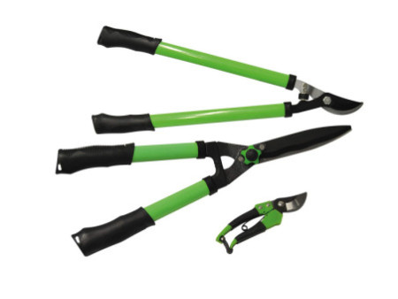 BRÜDER MANNESMANN Set de cisailles de jardinage, 3 pièces