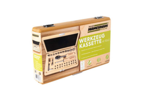 BRÜDER MANNESMANN Jeu d'outils ECOLINE, mallette, 41 pièces