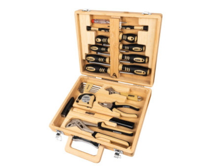 BRÜDER MANNESMANN Jeu d'outils ECOLINE, mallette, 24 pièces