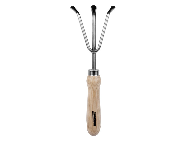 BRÜDER MANNESMANN Griffe de jardinage, avec manche en bois