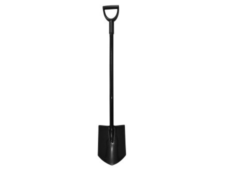 BRÜDER MANNESMANN Bêche en métal, longueur: 1.180 mm, noir