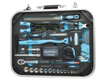 QUANTOOL Jeu d'outils, mallette de 110 pièces