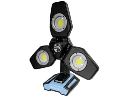 QUANTOOL Projecteur de travail LED WORKING LIGHT, 3 volets