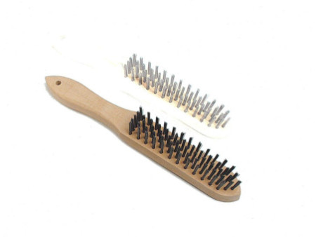 BRÜDER MANNESMANN Brosse métallique, 3 rangées