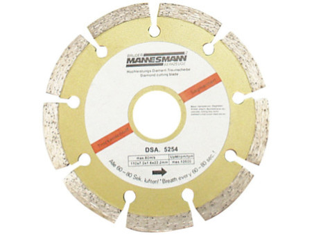 BRÜDER MANNESMANN Disque diamant, segmenté, 110 mm