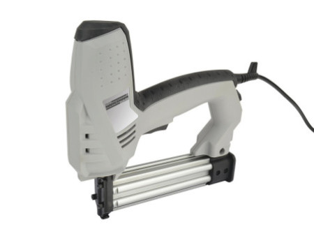 BRÜDER MANNESMANN Agrafeuse électrique, 50 watts, gris/noir