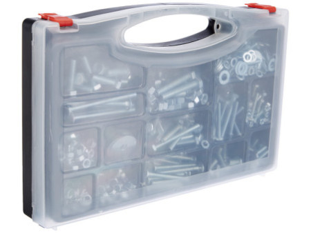 BRÜDER MANNESMANN Assortiment de boulons, 580 pièces