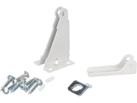 BRÜDER MANNESMANN Ferme-porte pneumatique, blanc