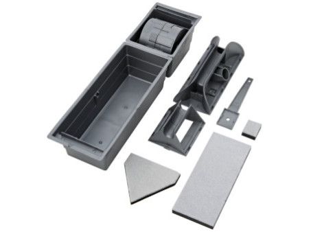 BRÜDER MANNESMANN Kit de peintre, 9 pièces, gris