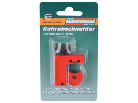BRÜDER MANNESMANN Mini coupe-tube, pour tubes jusqu'à 16 mm