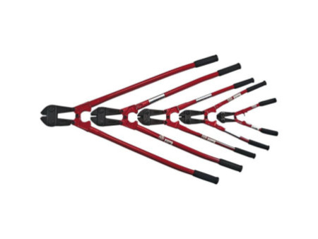 BRÜDER MANNESMANN Coupe-boulon DIN, longueur: 750 mm, rouge