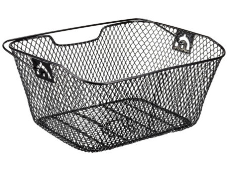 FISCHER Panier pour porte-bagages de vélo, noir