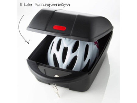FISCHER Top case pour vélo, verrouillable, volume: 11 l