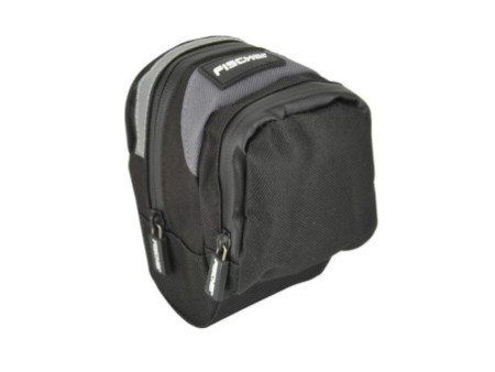 FISCHER Sacoche pour selle de vélo, noir/gris