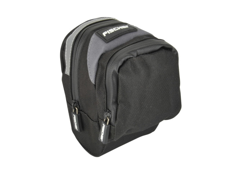 FISCHER Sacoche pour selle de vélo, noir/gris