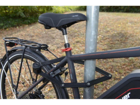 FISCHER Cadenas pliable pour vélo avec support
