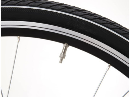 FISCHER Mini pompe à air pour vélo, commutable, noir