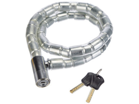 FISCHER Chaîne antivol vélo à maillons blindés, L: 1.000 mm