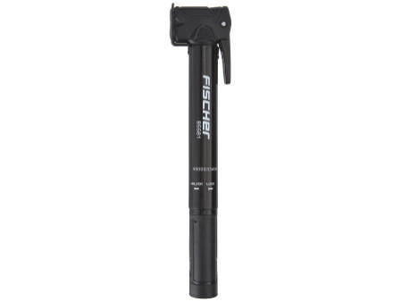 FISCHER Mini pompe à air pour vélo, poignée en T, noir