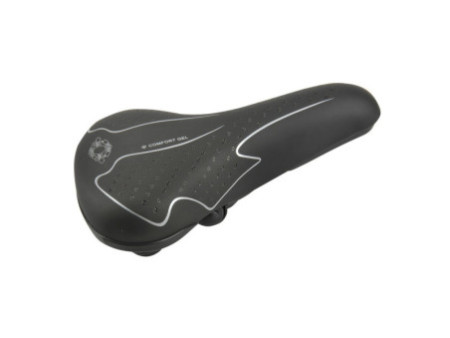 FISCHER Selle pour VTT Elastomer, noir / blanc
