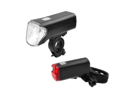 FISCHER Kit d'éclairage LED pour vélo 70/30/18 Lux