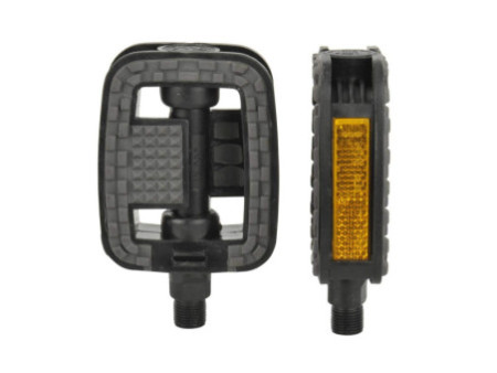 FISCHER Pédale de vélo, pour vélo de randonnée, noir
