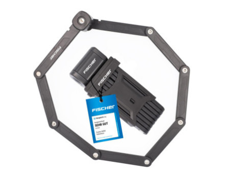 FISCHER Cadenas pliable pour vélo XL avec support