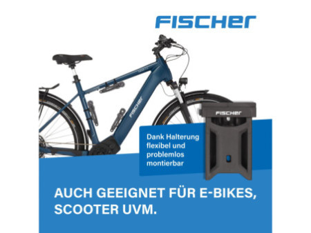 FISCHER Cadenas pliable pour vélo XL avec support